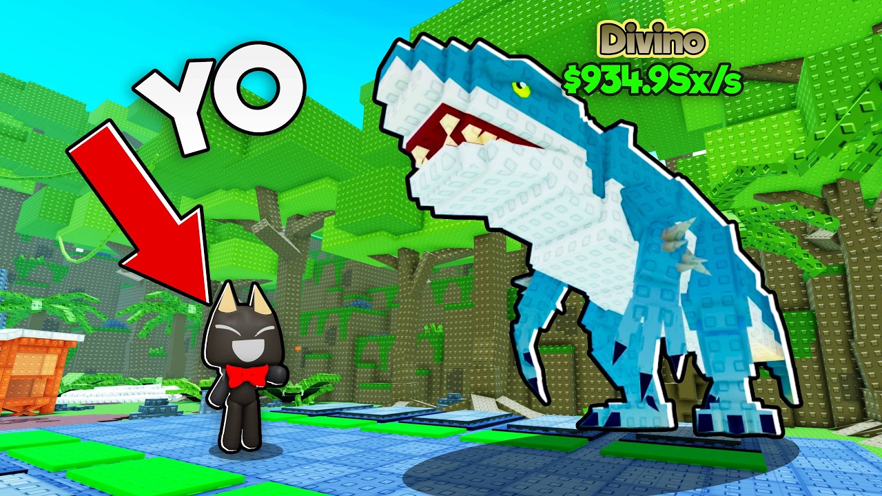 CONSEGUI Al Nuevo DINO Brainrot DIVINO OP de Sobrevive A La Lava Por Brainrots