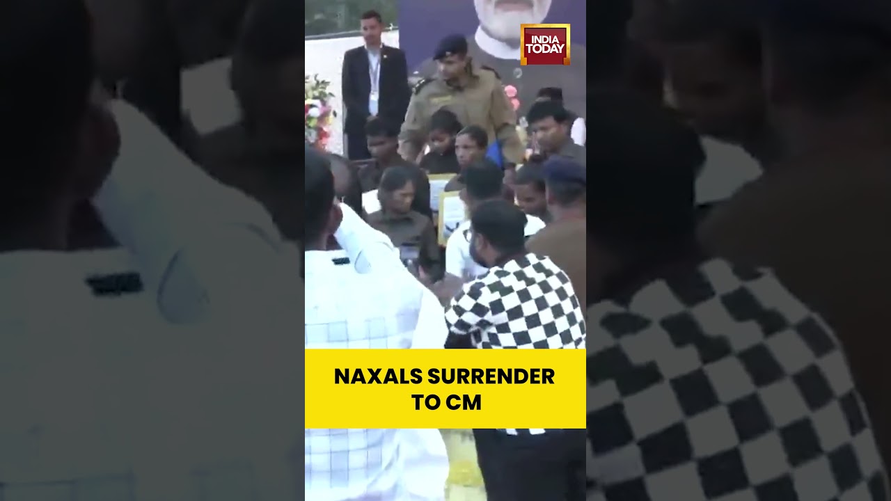 10 Naxals Including KB Leader Surrender In MP | India Today