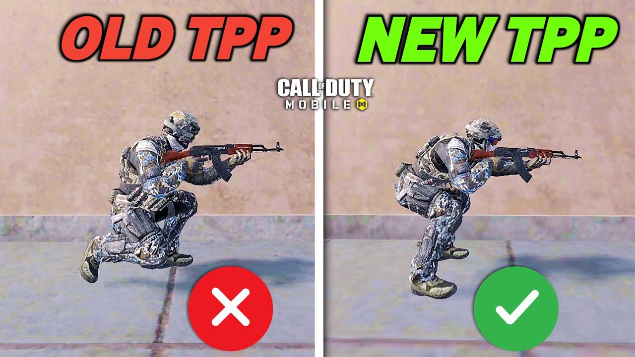 CODM BattleRoyale New vs Old TPP Movement - Full Breakdown