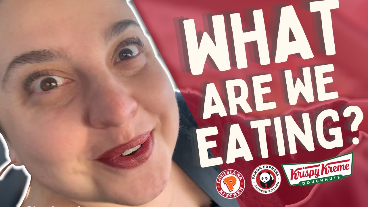 Letting The Person In FRONT Of Me Decide What I Eat [Panda Express, Popeye's, Krispy Kreme]