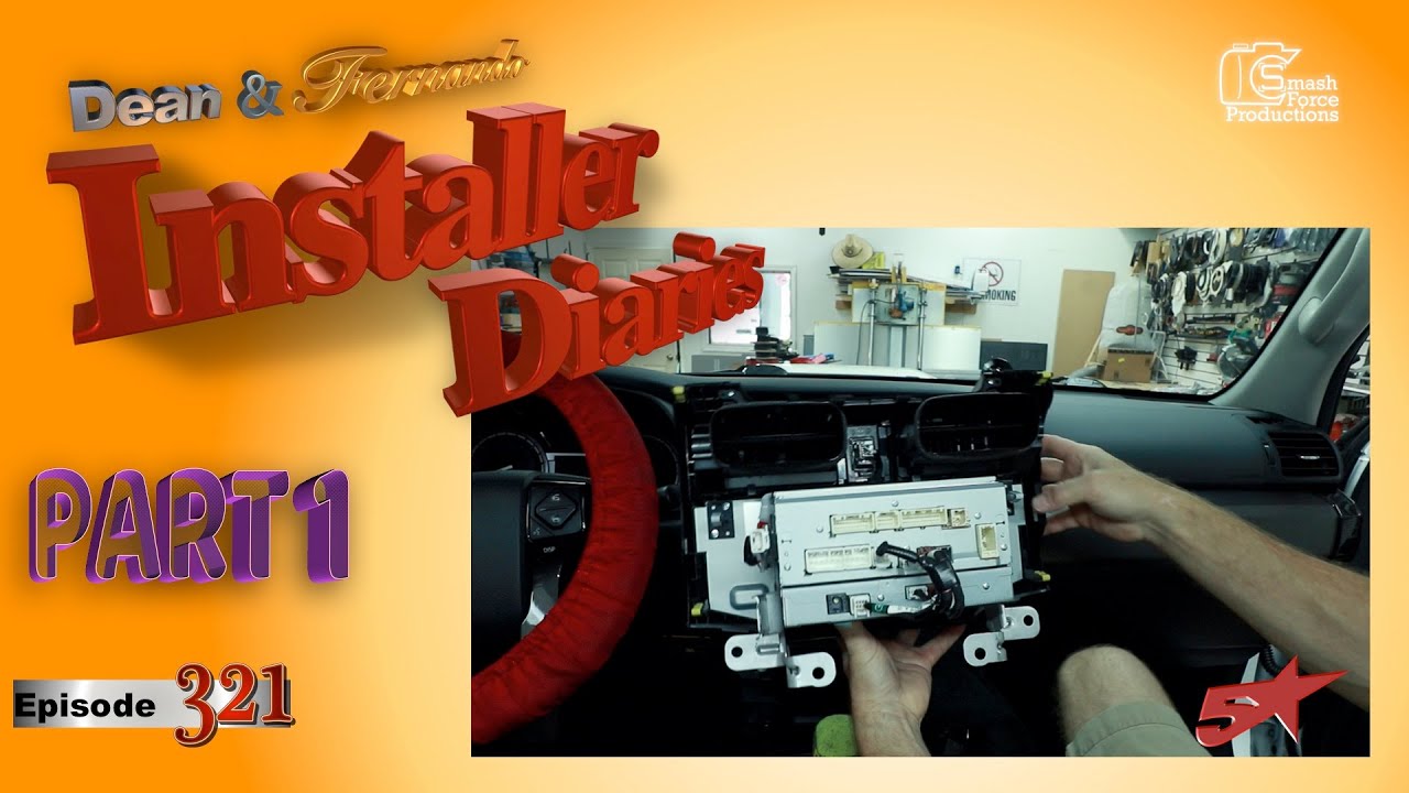 2020 Toyota 4 Runner starts with a DMH WT7600NEX Installer Diaries 321 part 1