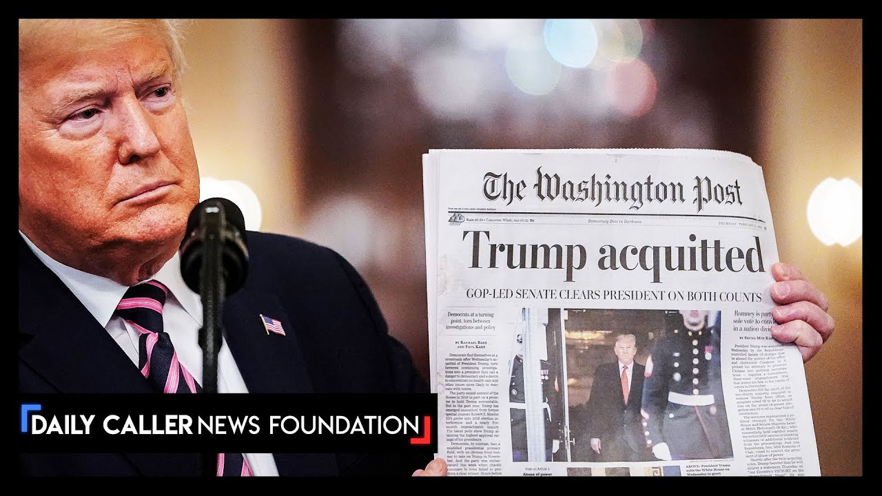 The Most Iconic Moments From Trump's Post-Acquittal Speech