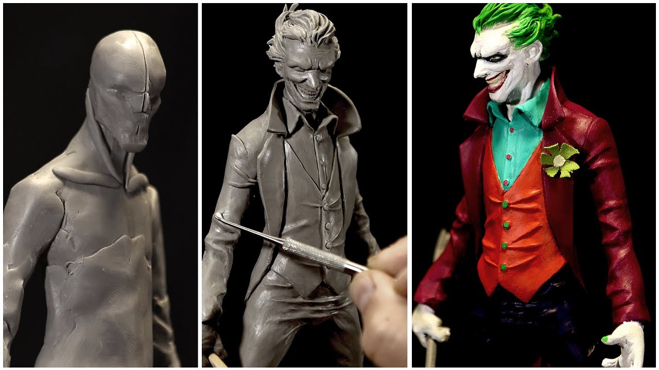 Sculpting The Joker