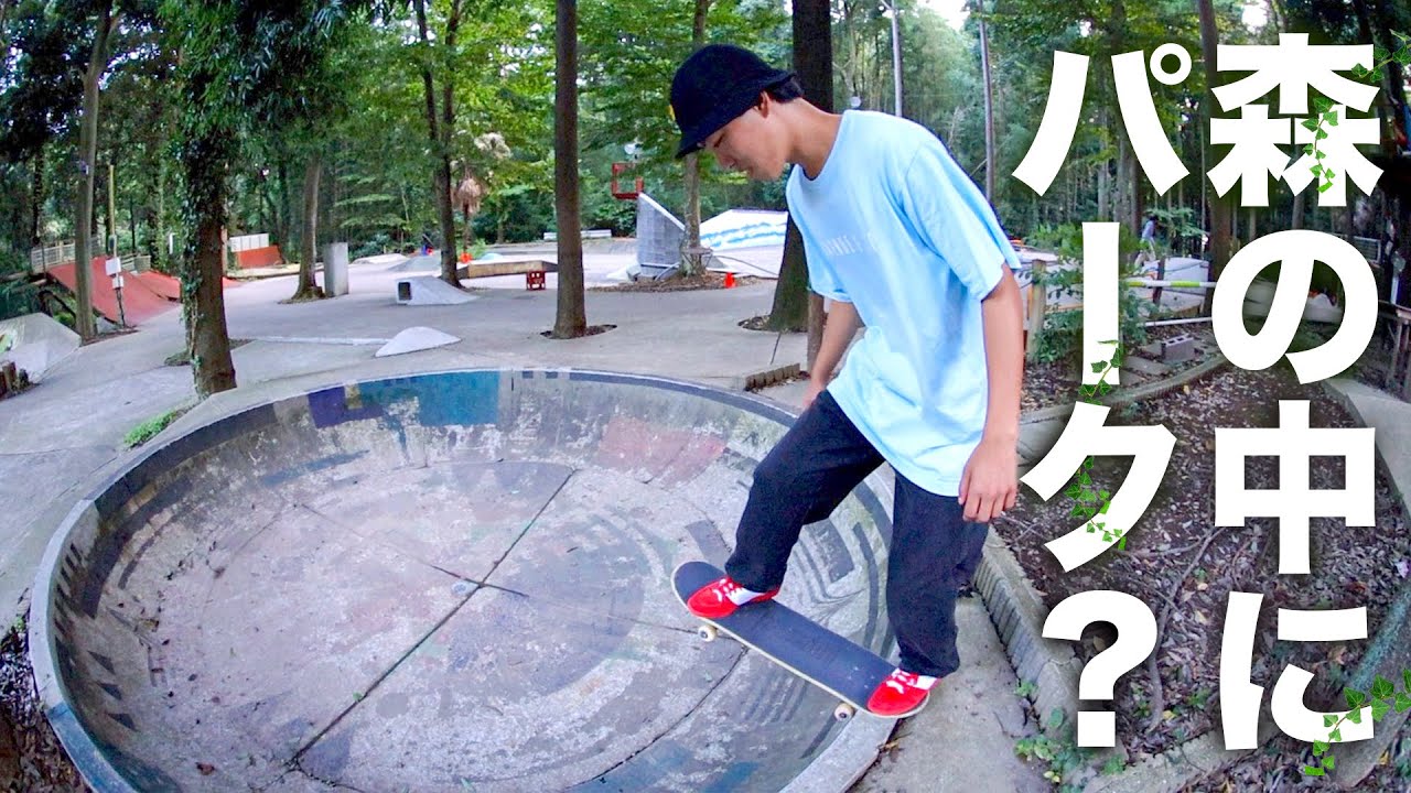 おそらく日本で1番変なスケートパーク。。。