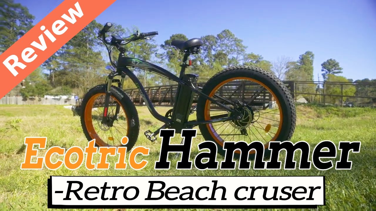 Ecotric Hammer Review - Retro Beach Cruiser