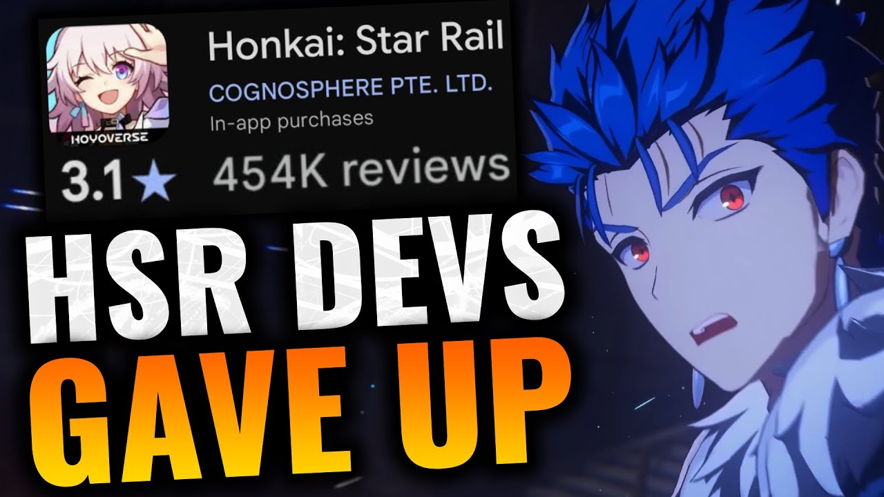 HSR's Devs are Absolutely Embarrassing