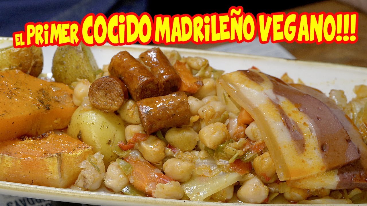El primer COCIDO MADRILEÑO VEGANO del MUNDO | la RUTA DEL COCIDO