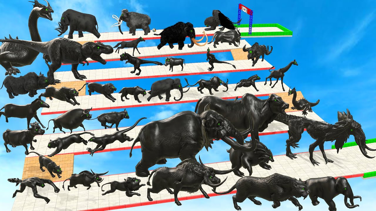 Animal Epic Battle - Wild Animals Vs Mammoth vs Prehistoric Mammals Animal Revolt Battle Simulator