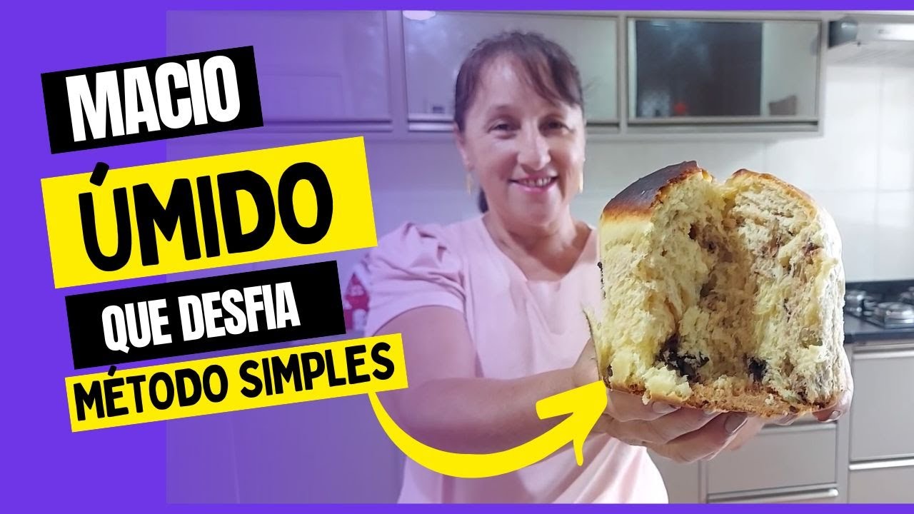 SEGREDOS PARA O PANETONE CASEIRO FICAR MACIO ÚMIDO E QUE DESFIA