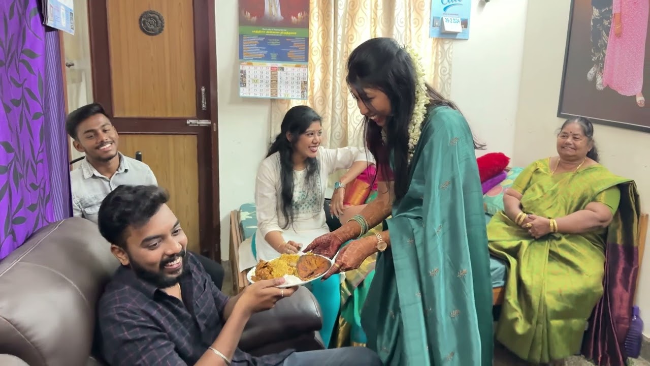 பெண் பார்க்கும் விழா 🔥🎉Mama with Babyma