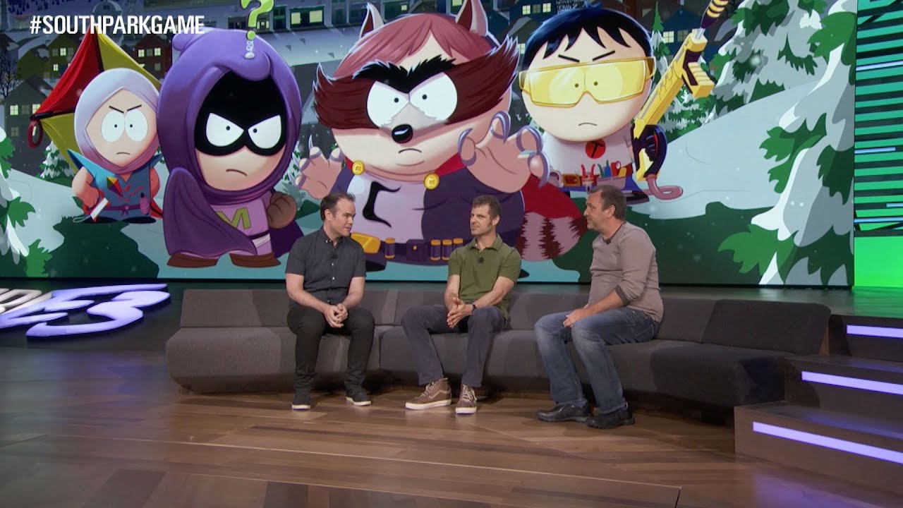 South Park: The Fractured But Whole Gameplay Showcase with Trey and Matt – E3 2016