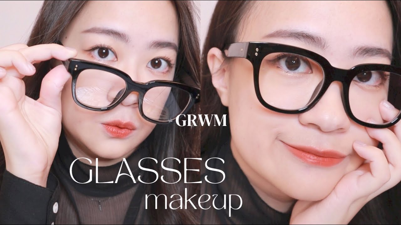 日常妝2.0 毛衣必備眼鏡妝容👓 | 臥蠶範圍怎麼抓 | 眼鏡底妝＆補妝手法 | 鏡框眉型如何調整 | 以眼線為主的眼妝 | 尤娜Una