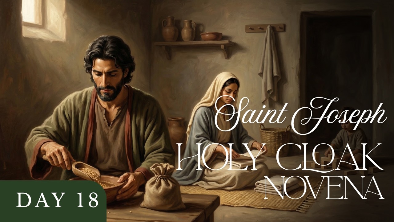 St. Joseph Holy Cloak Novena (30 Days) | Day 18: Domestic Provision