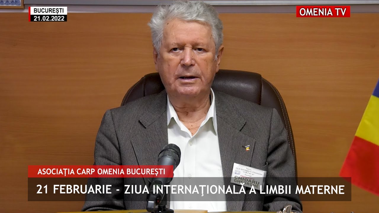 21 februarie - Ziua internaţională a limbii materne