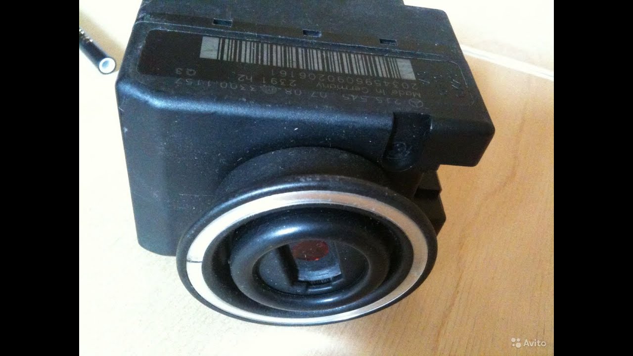 как разобрать и почистить замок зажигания Mercedes C-class W203