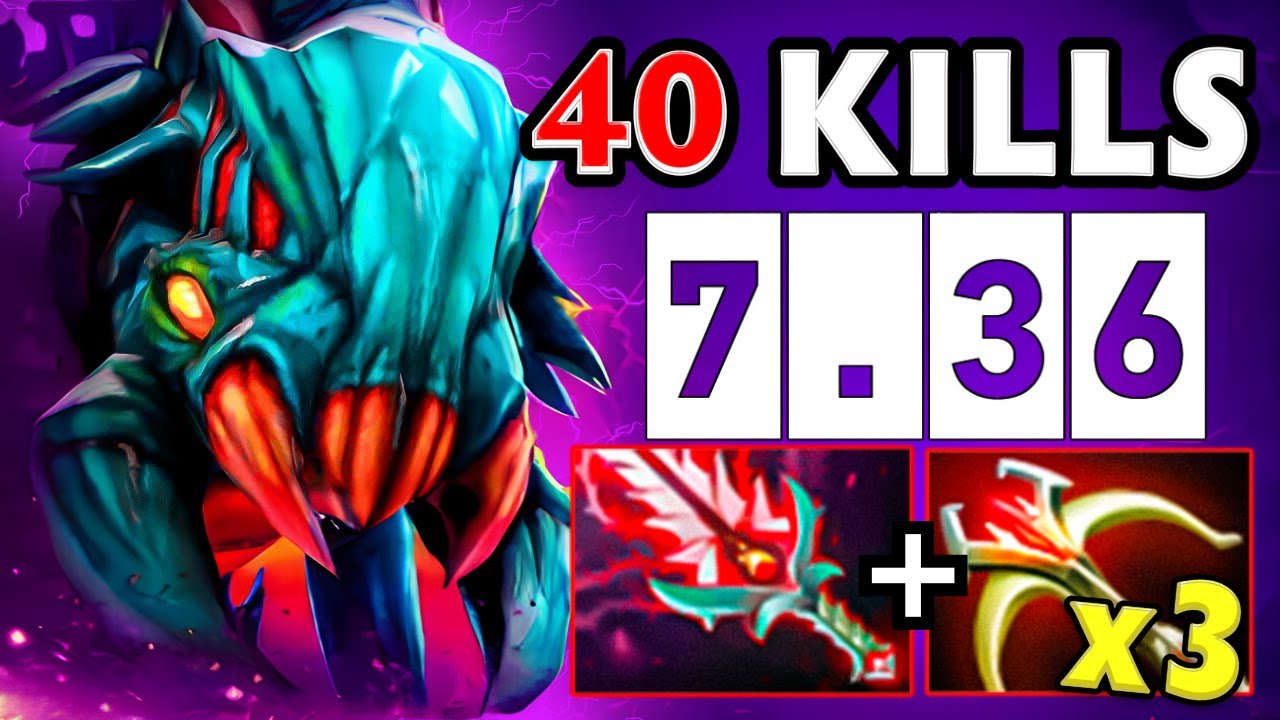 WTF 1700+ XPM Weaver x3 Daedalus + Bloodthorn 40Kills in 7.36c Patch