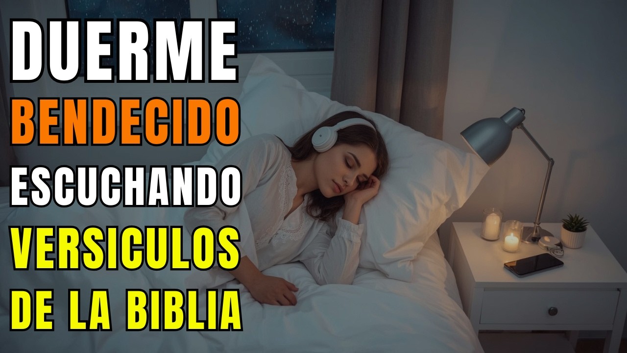 Salmos y Versículos Bíblicos Para Dormir Bendecido | Biblia Hablada | Duerme Con La Palabra de Dios