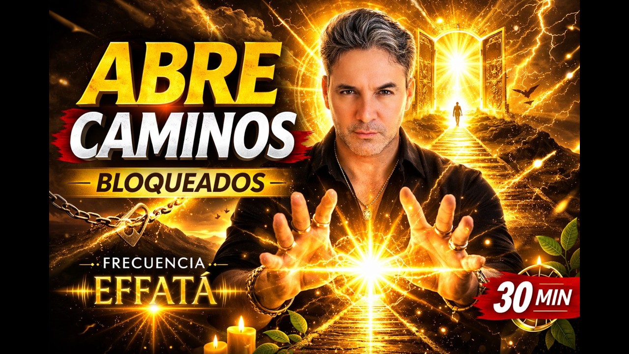 EFFATÁ – Abre Caminos Bloqueados | Frecuencia Espiritual de Prosperidad (30 Minutos)
