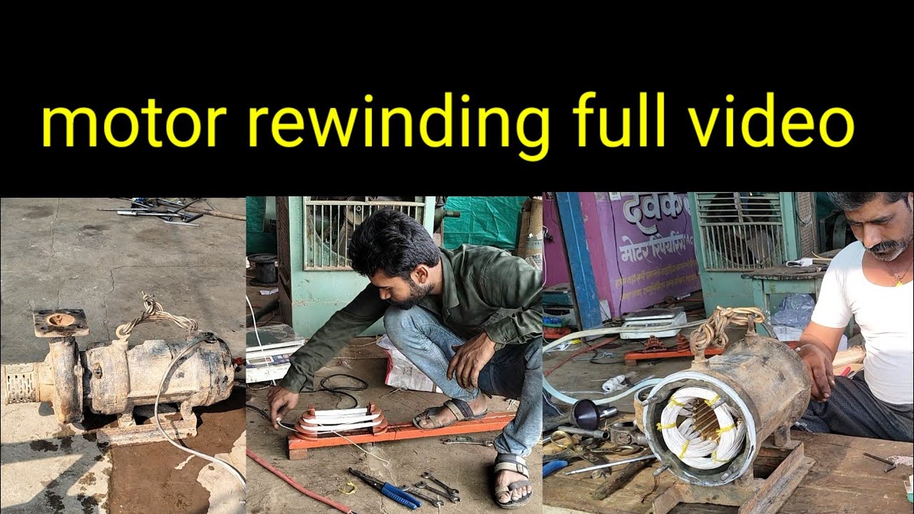 🪛🔌सबमर्सिबल मोटर का जाम इंपेलर कैसे ठीक करें? | Submersible Motor Impeller Repairing (सबसे अच्छा)🔨