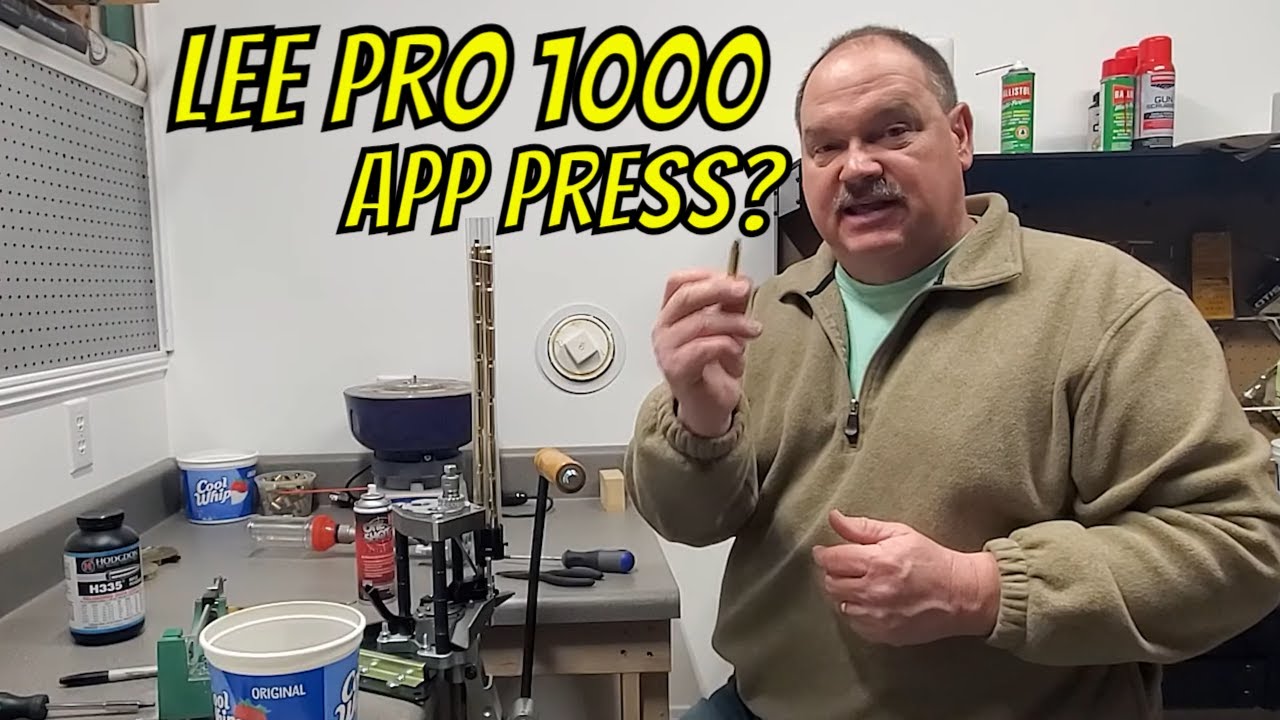 BETTER .223 Reloading! Using the Lee Pro 1000 as an APP PRESS