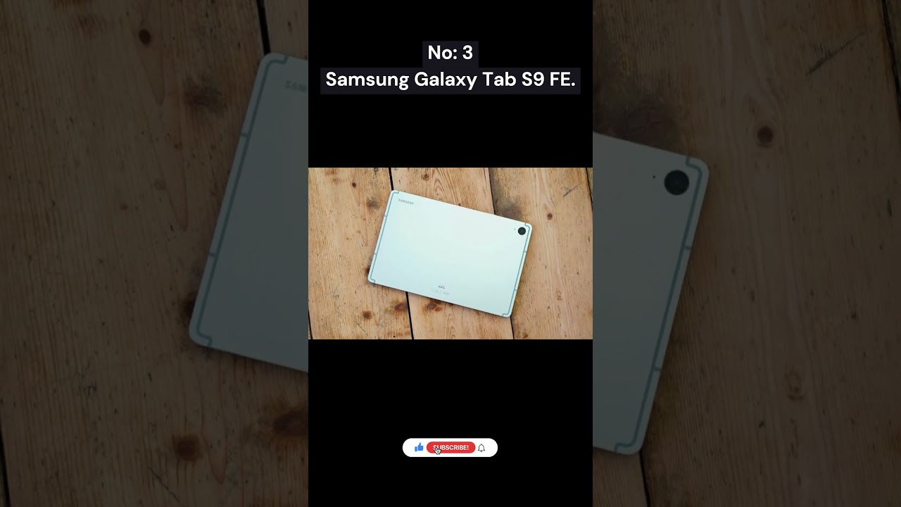 TOP 5 Budget Tablet in 2024