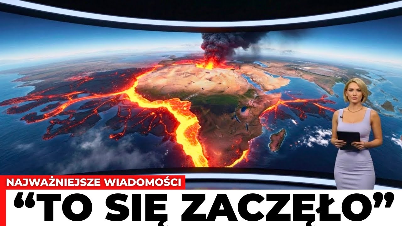 Afryka Pęka Po 10 000 Lat Ciszy – Wybuch Wulkanu Zmienia Mapę Świata!