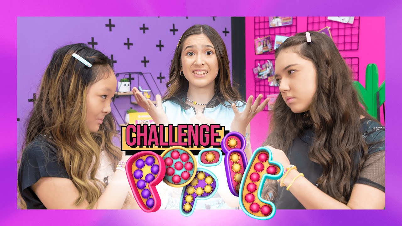 BATALHA POP IT - FIDGET TOY com Kaori Yokota, Mafer Santucci e Julia Berlim | ♥️ Livre Para Ser