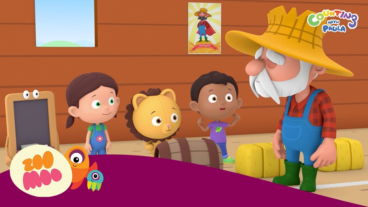 Counting With Paula | Gestures Minisode - Super Farmers