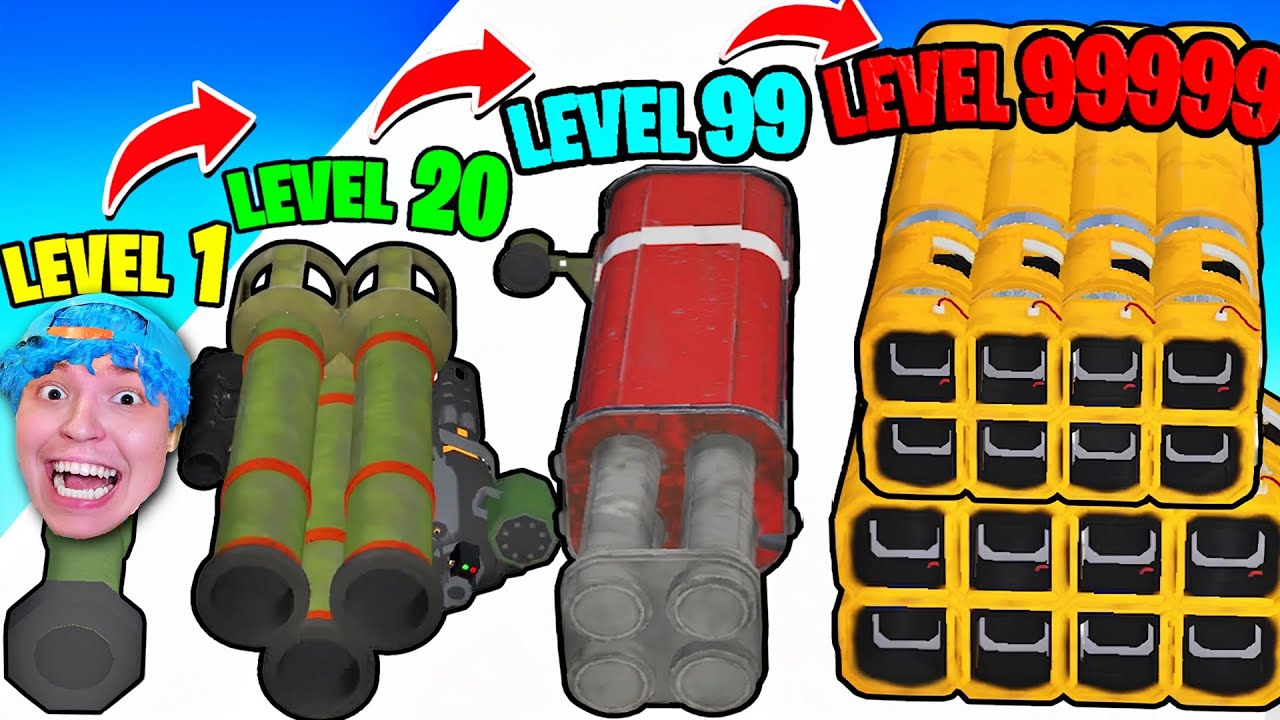 A CADA SEGUNDO MINHA ARMA FICA MAIS FORTE ATÉ 999.999.999 GIGANTE!!