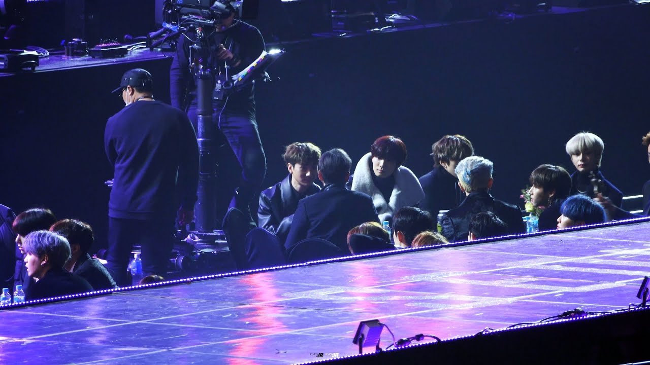 2019 하이원 서울가요대상 뉴이스트W 대기석 part 1