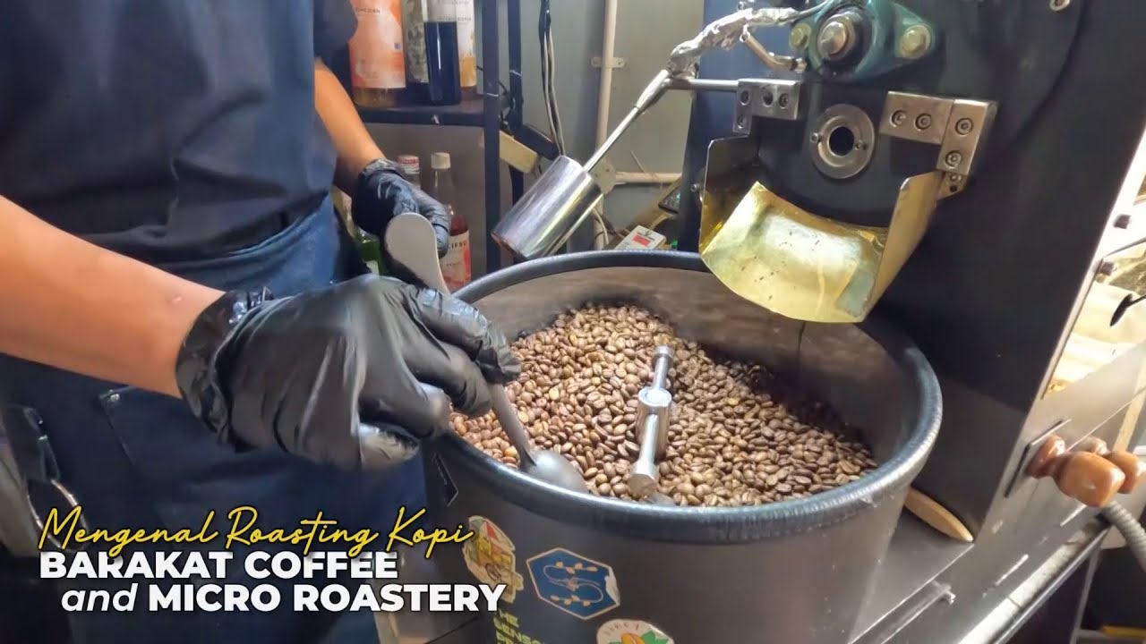 Roasting Kopi Ala Barakat Coffee & Micro Roastery | Warna