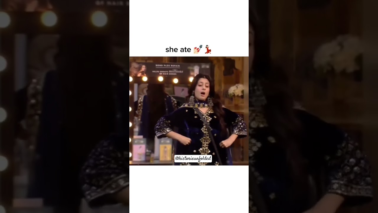 isha copying ayesha's dance 😂 #bollywood #biggboss #ishamalviya #ayeshakhan #shorts