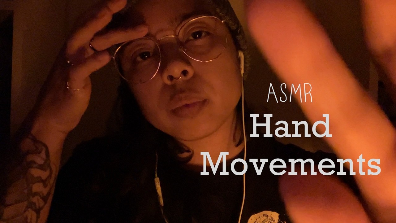 Lofi ASMR | Hand Movements By the Fireplace