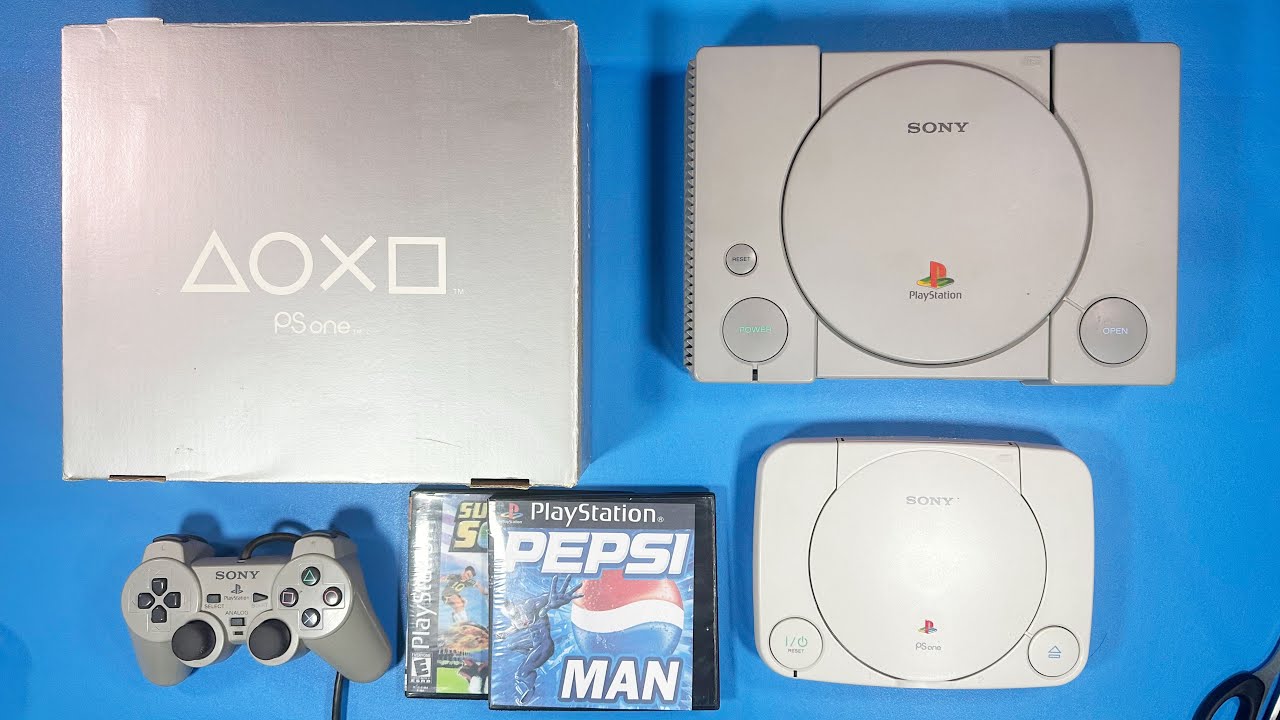 Unboxing Playstation 1 (PS1) Fat And Slim