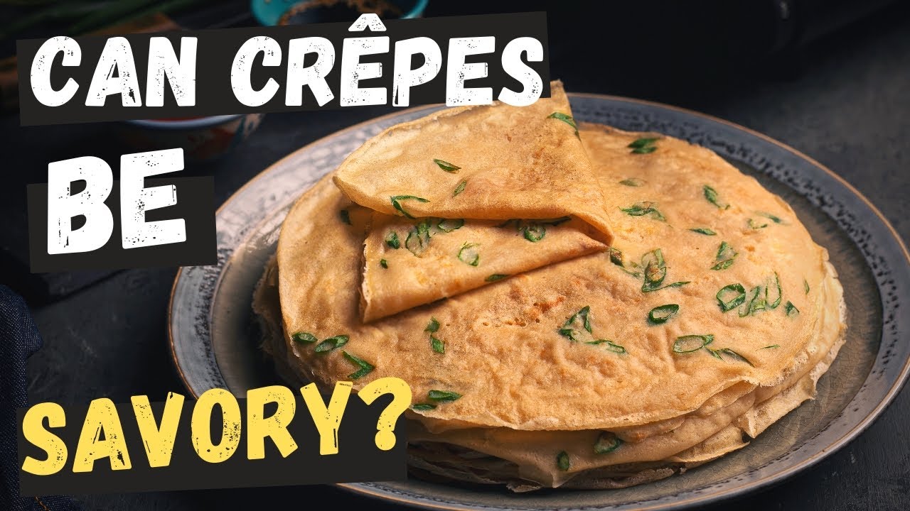 Why Not Make a Savory Vegan Crepe? 🥞 - Angry Broccoli Recipes