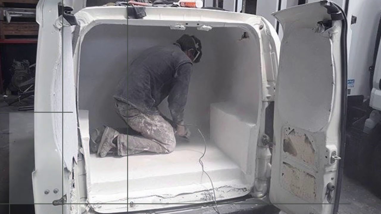Aislacion de  Furg&oacute;n Para Transporte de Refrigerados