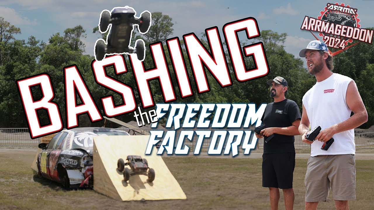 BASHING the Freedom Factory with Cleetus McFarland & ARRMA before ARRMAGEDDON 2024🔥 #ARRMAGEDDON2024