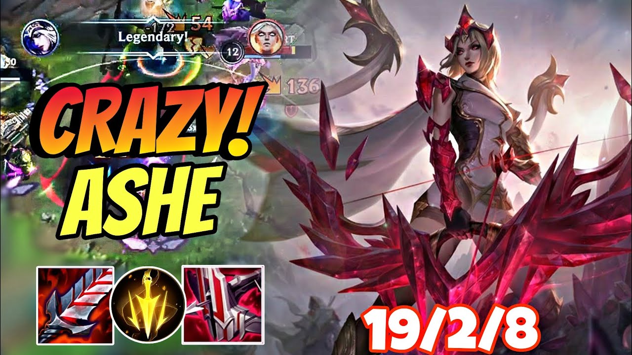 WILD RIFT ADC // ASHE IS SO CRAZY WITH THIS BUILD GAMEPLAY!