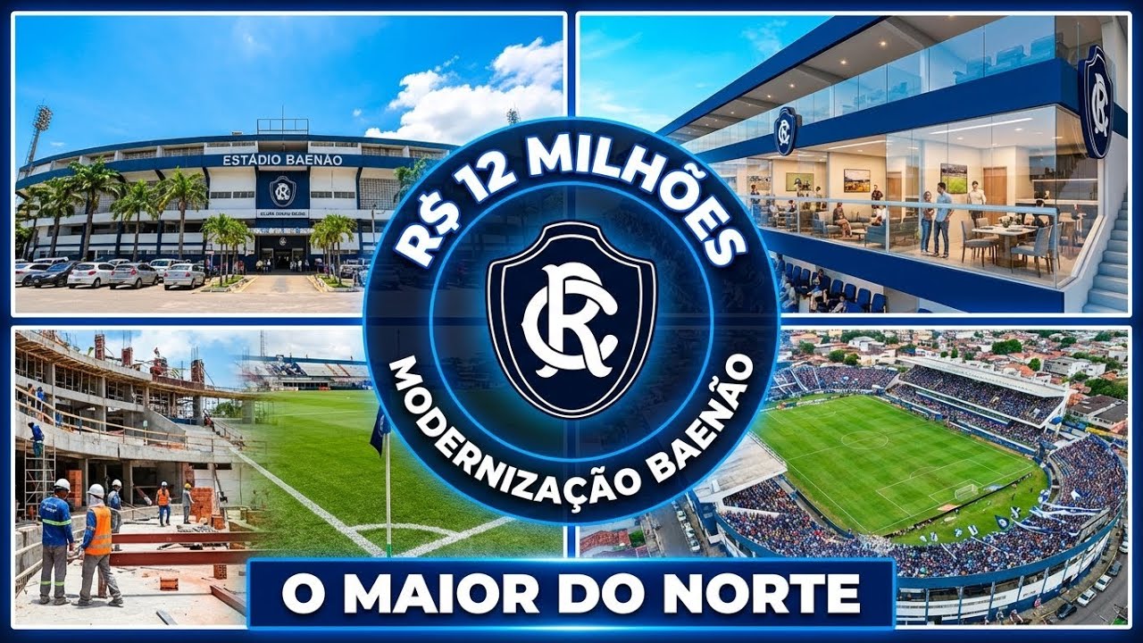 COMO O REMO VAI MODERNIZAR O BAENÃO? ENTENDA O PROJETO DE R$ 12 MILHÕES