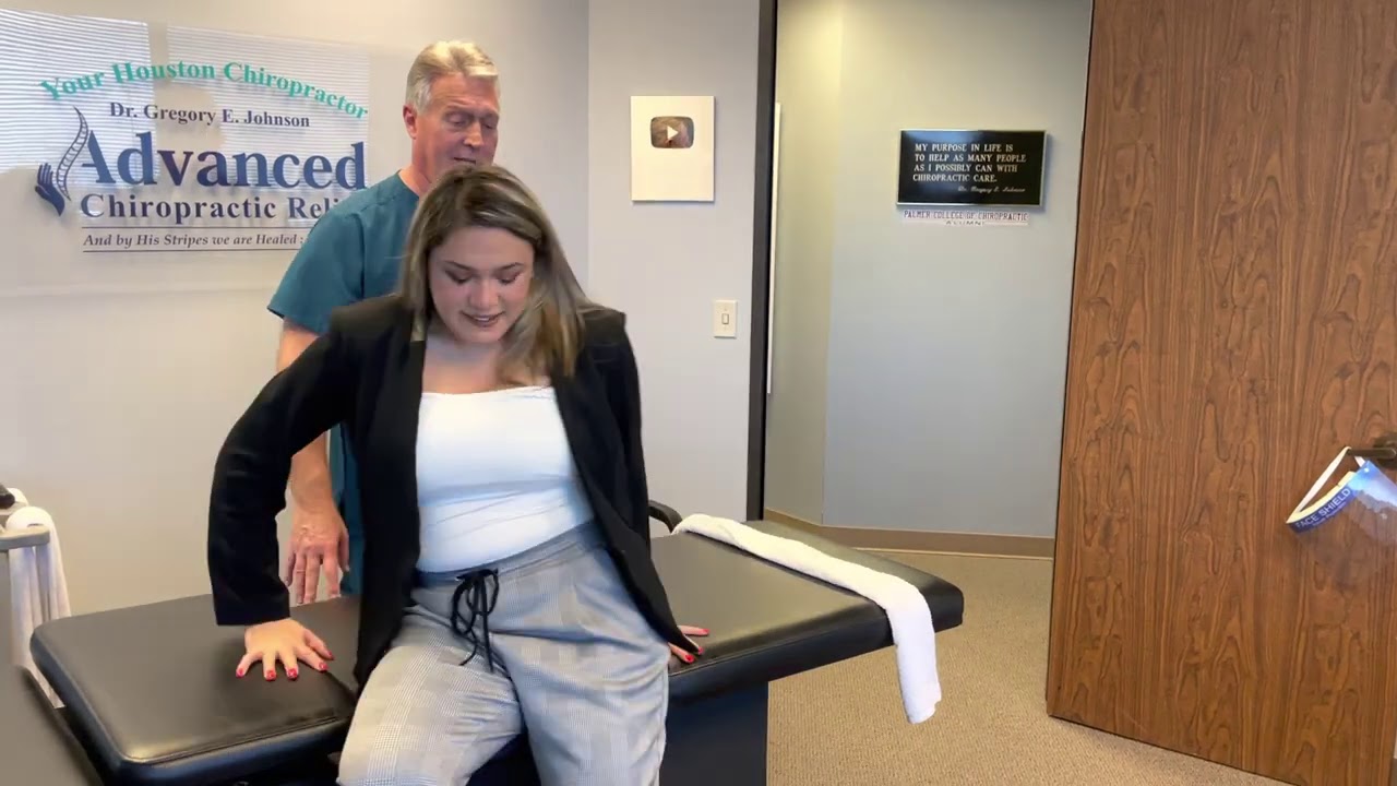 Houston Real Estate Agent Gets Her First Chiropractic Adjustment Ever @ Advanced Chiropractic Relief