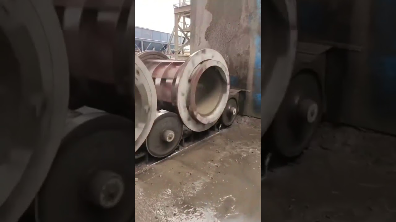 centrifugal spinning concrete pipe making machine double mould