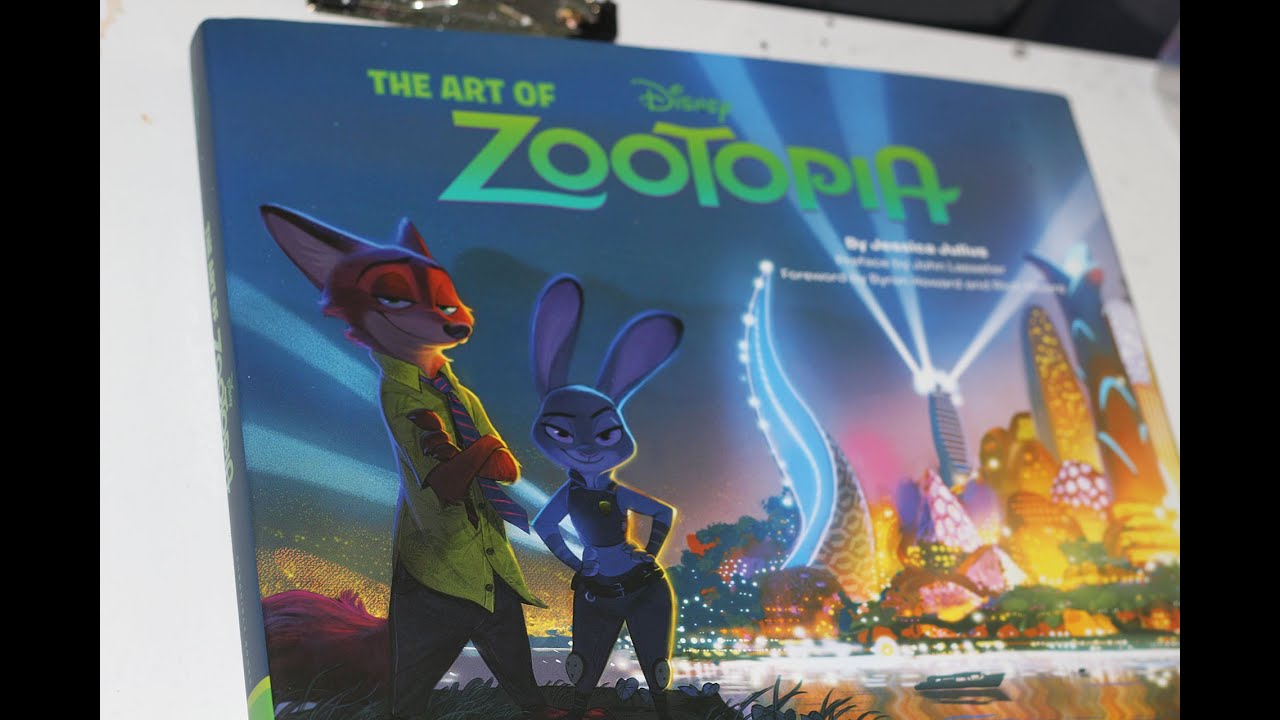 The Art Of Zootopia - Artbook Flip Through