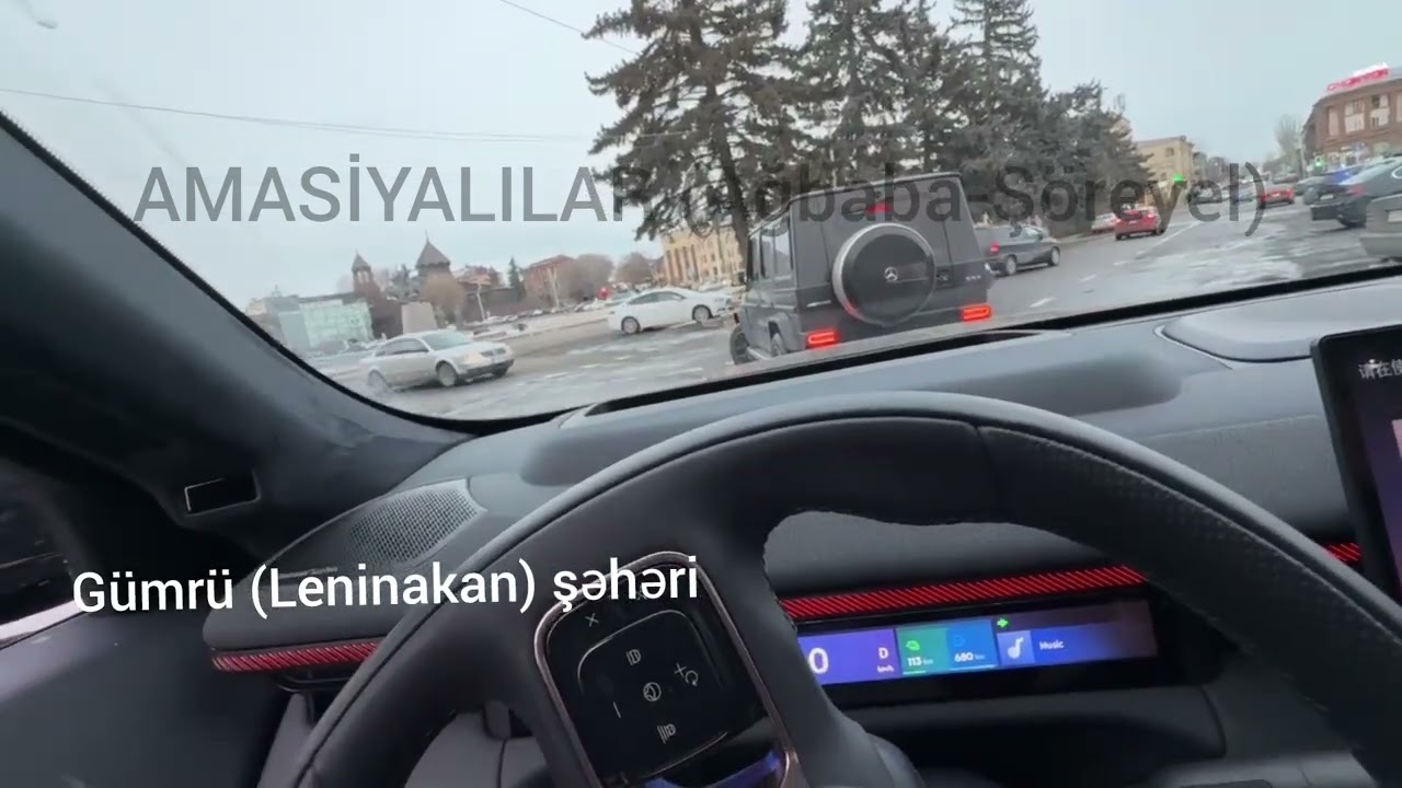 Gümrü (Leninakan) şəhəri, Qərbi Azərbaycan 10.02.2026.  