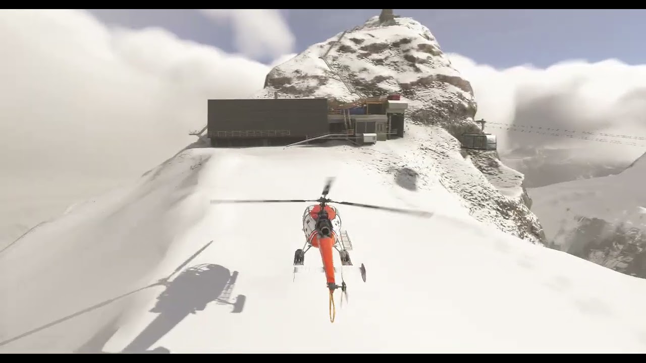 Mission en Alouette 3 LSEZ Cervin