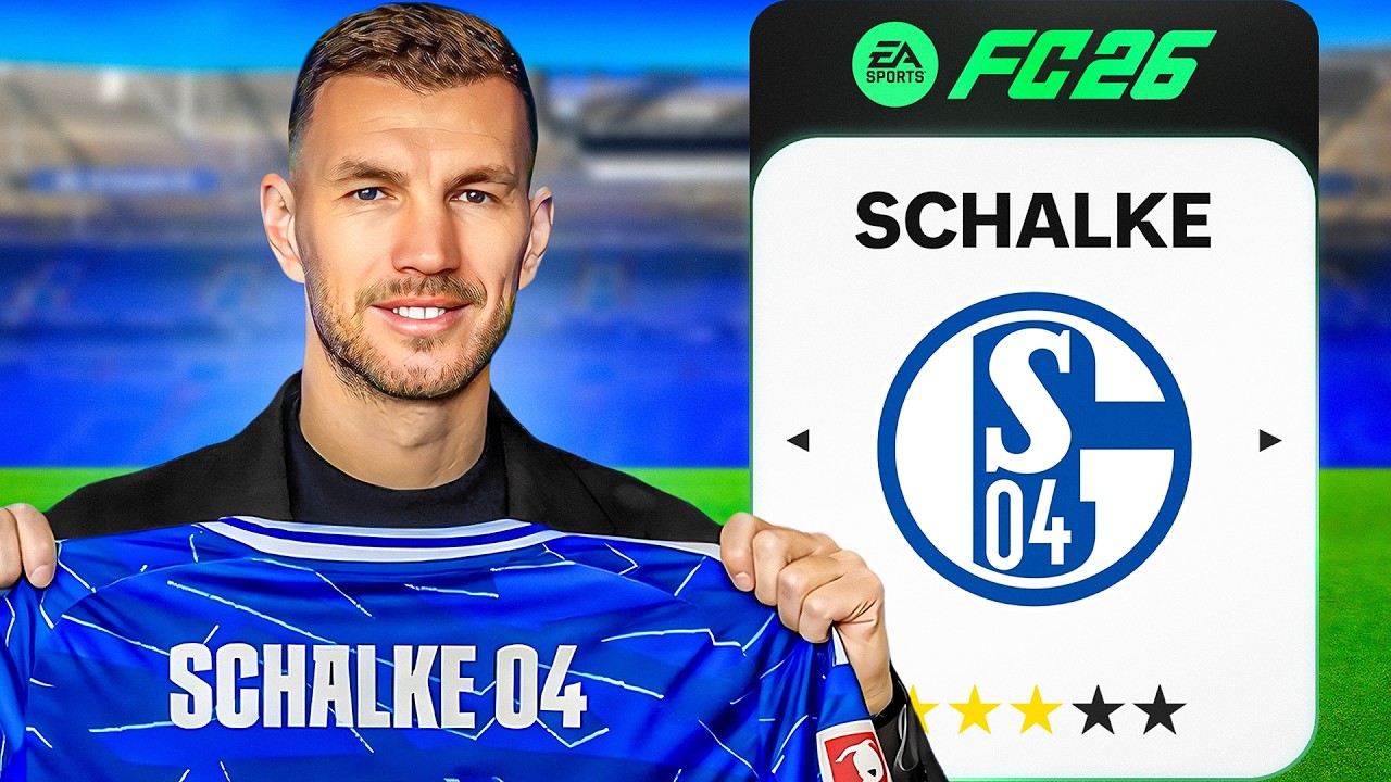 Je reconstruis Schalke 04 avec Edin Dzeko !