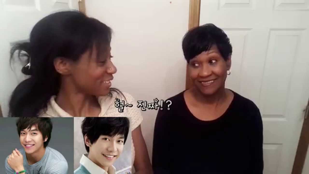 흑엄마에게 한국배우 보여줬더니..My Mom Ranks the Hottest Korean Actors