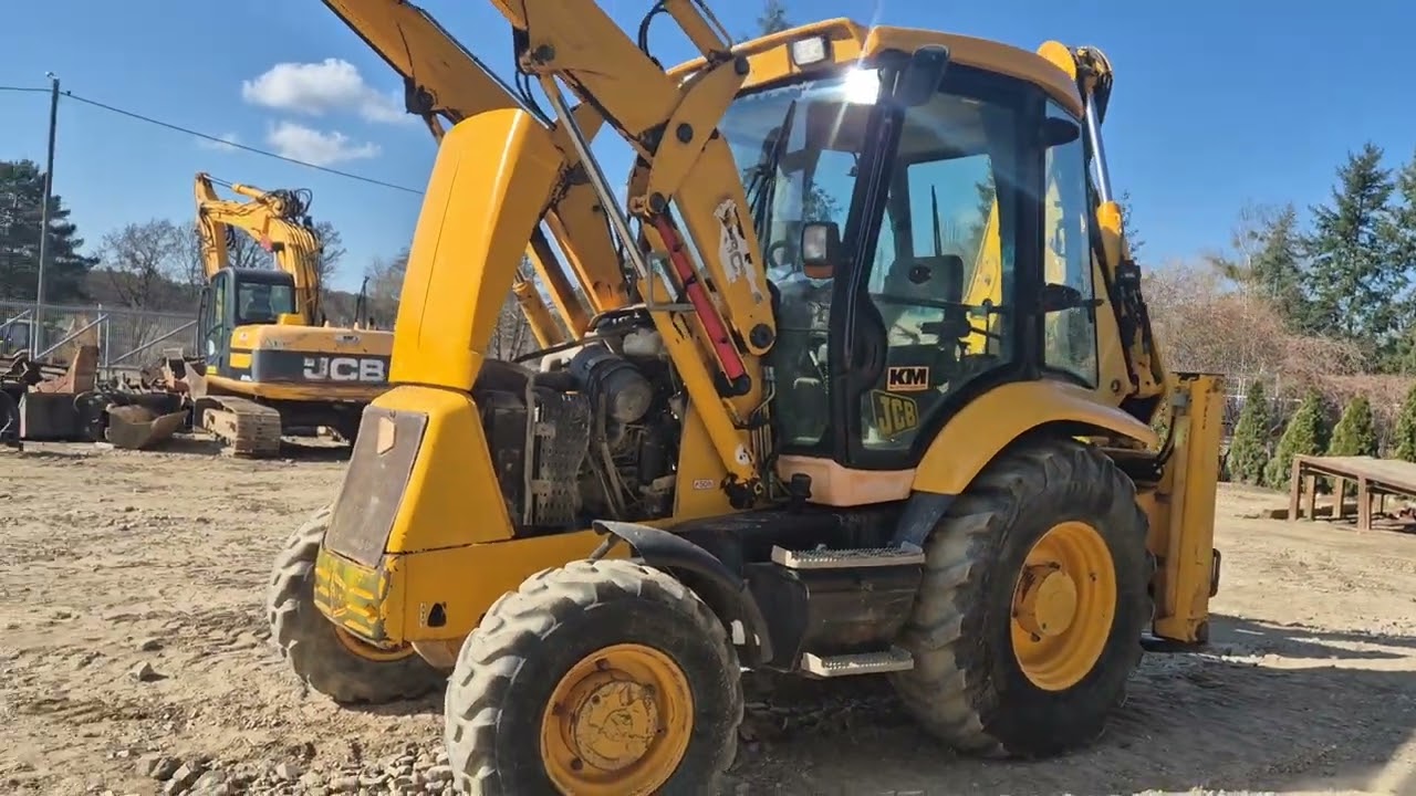 JCB 3CX KOPARKO-ŁADOWARKA 2004R. KM MASZYNY BUDOWLANE WWW.KMRENT.PL 56-300 MILICZ