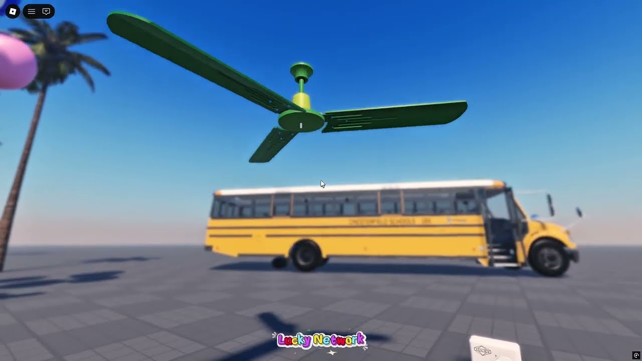 Wobbly Ceiling Fan Falling Down Accident | Roblox