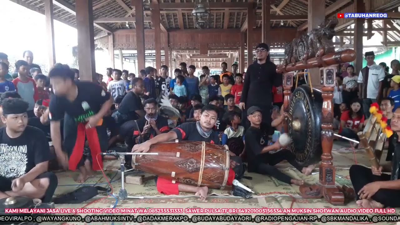 02 TABUHAN REOG PONOROGO DI HADIRI GUS BENTO NGAWI DI RUMAH  PAK KUSNO KEPALA DESA SUKOSARI LIVE DUK