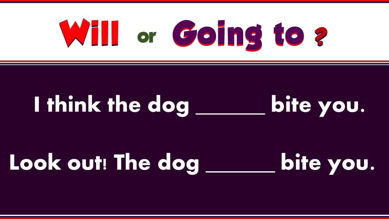 Will or Going To Quiz w/ explanatory notes